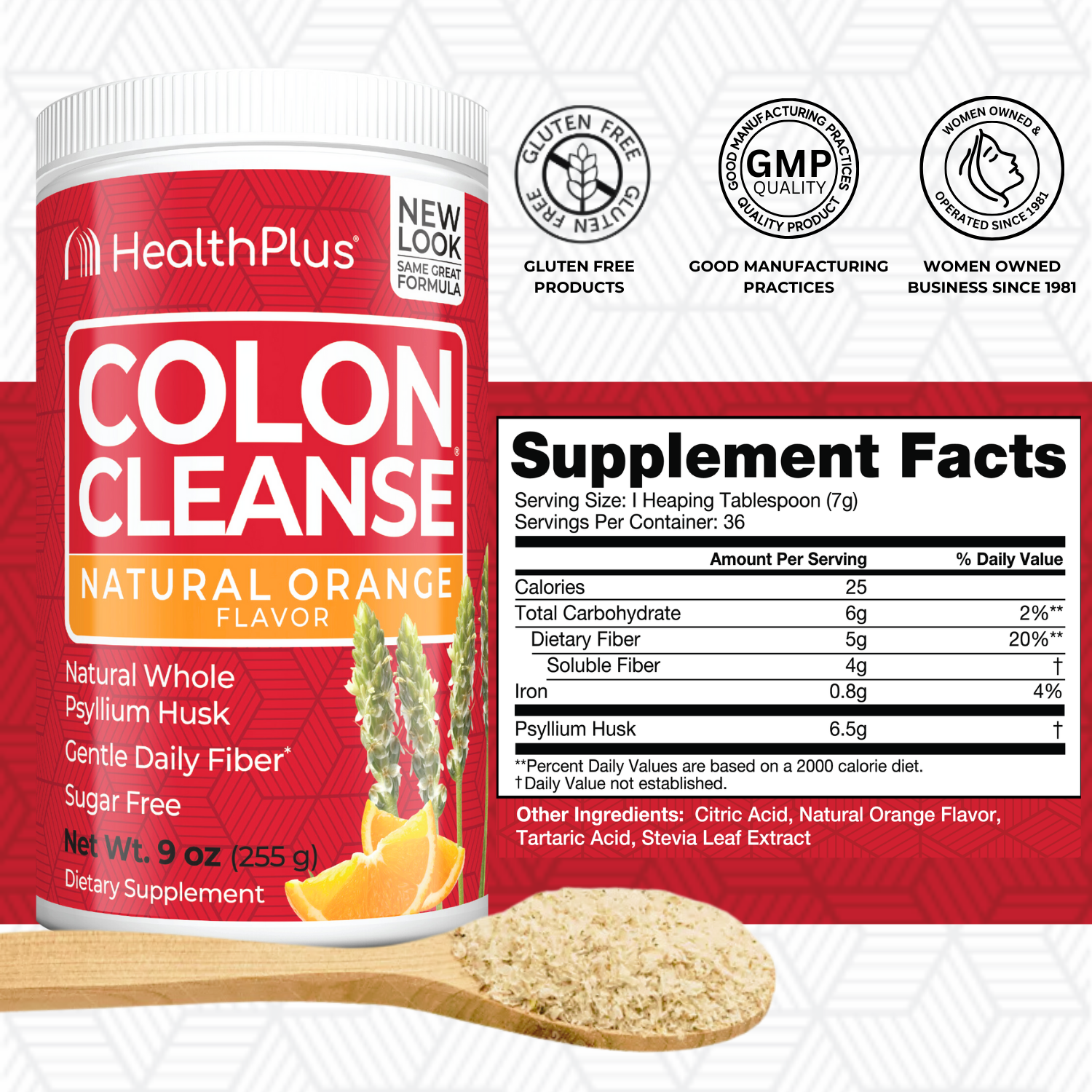 Colon Cleanse® Flavors Orange 9 oz. Powder