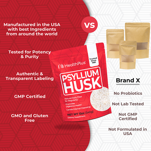 Pure Psyllium Husk Bag