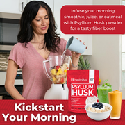 Pure Psyllium Husk Bag 12 oz. Powder