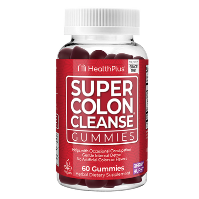 Super Colon Cleanse Gummies - 60 Gummies - Berry Burst