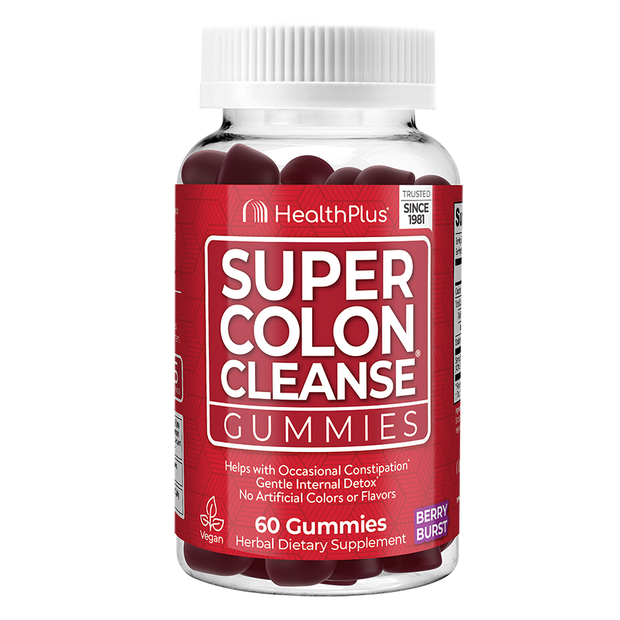 Super Colon Cleanse Gummies - 60 Gummies - Berry Burst