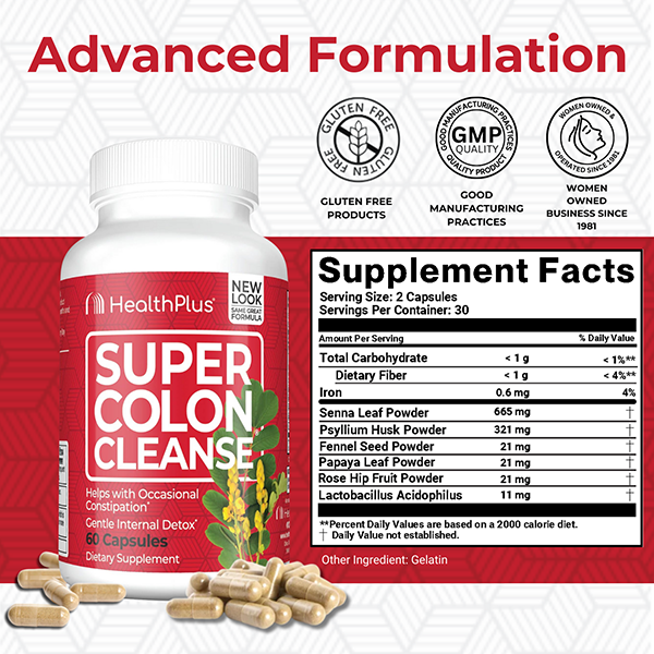 Super Colon Cleanse® 60 Capsules